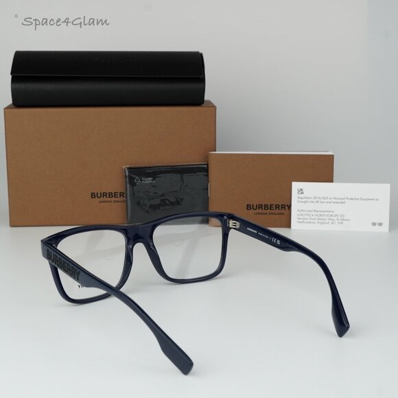 BRAND NEW Burberry BE2353 CARTER 3961 Blue Men Eyeglasses BE 2353 - Picture 7 of 9